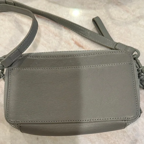 Thacker Elegant Gray green Crossbody Bag NWOT - Picture 3 of 11